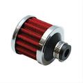 Vibrant 2166 15 mm. Crankcase Breather Filter - Red V32-2166